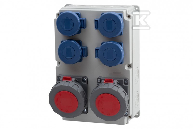 Розподільна коробка R-300 16A 5p, 32A - F3.1846